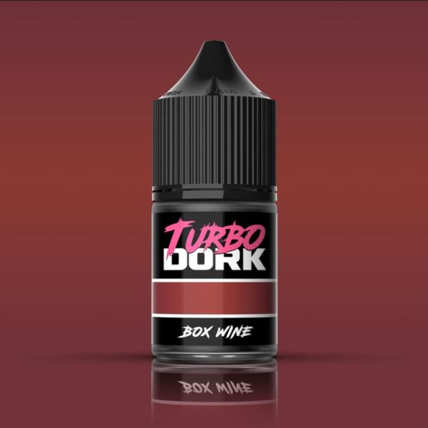 Turbo Dork Turbo Dork: Box Wine Metallic Acrylic Paint 22ml Bottle - TDK025168 - 850052885168
