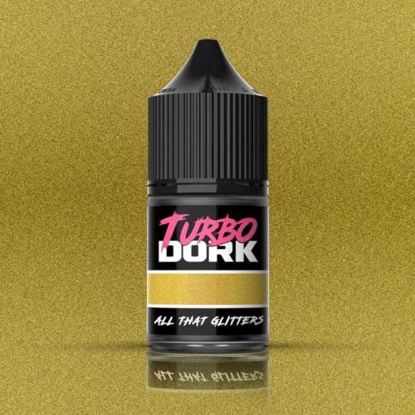 Turbo Dork Turbo Dork: All That Glitters Metallic Acrylic Paint 22ml Bottle - TDK025090 - 850052885090