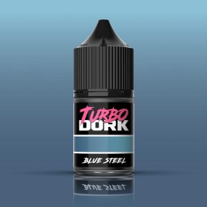 Turbo Dork Turbo Dork: Blue Steel Metallic Acrylic Paint 22ml Bottle - TDK025151 - 850052885151