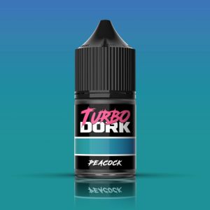 Turbo Dork    Turbo Dork: Peacock TurboShift Acrylic Paint 22ml Bottle - TDK015564 - 850052885564