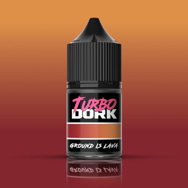 Turbo Dork Turbo Dork: Ground Is Lava TurboShift Acrylic Paint 22ml Bottle - TDK015397 - 850052885397