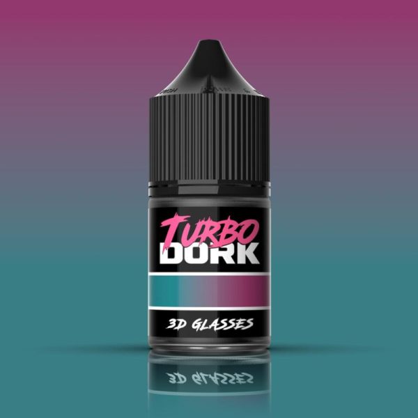 Turbo Dork Turbo Dork: 3D Glasses TurboShift Acrylic Paint 22ml Bottle - TDK015014 - 850052885014