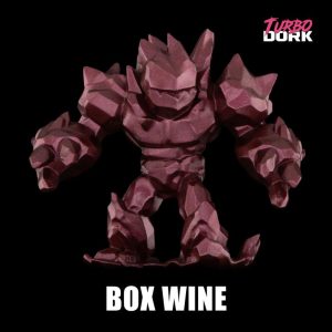 Turbo Dork    Turbo Dork: Box Wine Metallic Acrylic Paint 22ml Bottle - TDK025168 - 850052885168