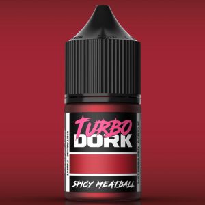 Turbo Dork    Turbo Dork: Spicy Meatball Metallic Acrylic Paint 22ml Bottle - TDK025755 - 850052885755