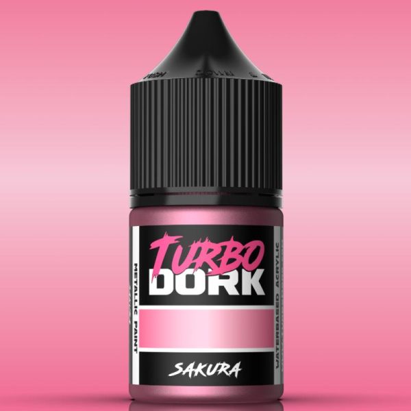 Turbo Dork    Turbo Dork: Sakura Metallic Acrylic Paint 22ml Bottle - TDK025670 - 850052885670