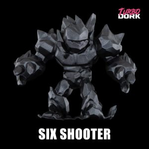 Turbo Dork    Turbo Dork: Six Shooter Metallic Acrylic Paint 22ml Bottle - TDK025724 - 850052885724