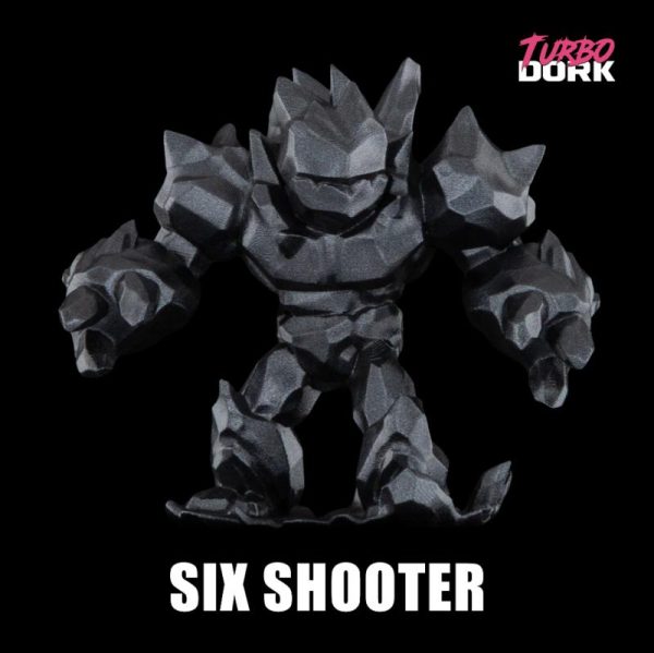 Turbo Dork    Turbo Dork: Six Shooter Metallic Acrylic Paint 22ml Bottle - TDK025724 - 850052885724