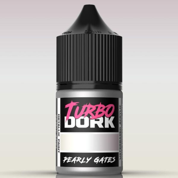 Turbo Dork    Turbo Dork: Pearly Gates Metallic Acrylic Paint 22ml Bottle - TDK025571 - 850052885571