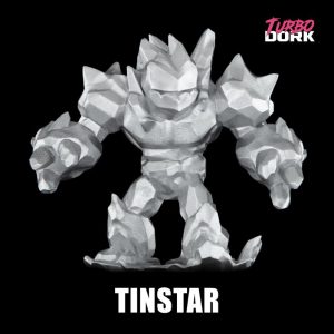 Turbo Dork    Turbo Dork: Tin Star Metallic Acrylic Paint 22ml Bottle - TDK025809 - 850052885809