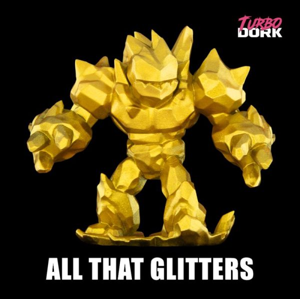 Turbo Dork Turbo Dork: All That Glitters Metallic Acrylic Paint 22ml Bottle - TDK025090 - 850052885090