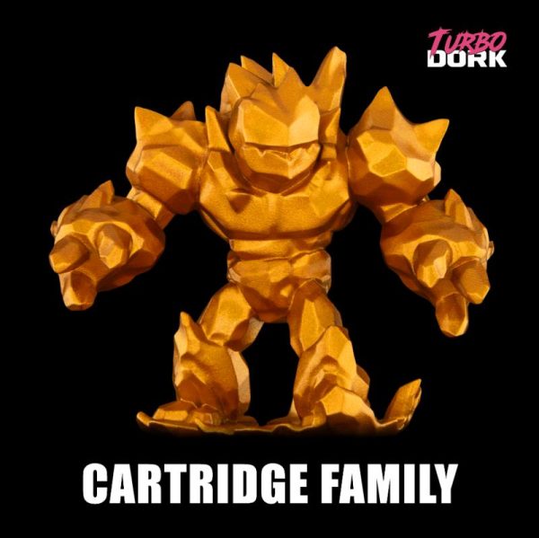 Turbo Dork    Turbo Dork: Cartridge Family Metallic Acrylic Paint 22ml Bottle - TDK025144 - 850052885144