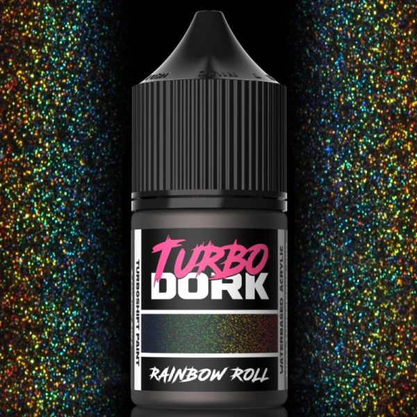 Turbo Dork    Turbo Dork: Rainbow Roll TurboShift Acrylic Paint 22ml Bottle - TDK015632 - 850052885632