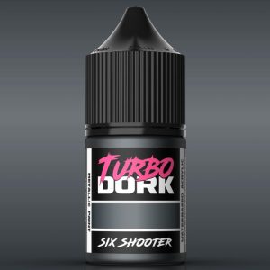 Turbo Dork    Turbo Dork: Six Shooter Metallic Acrylic Paint 22ml Bottle - TDK025724 - 850052885724