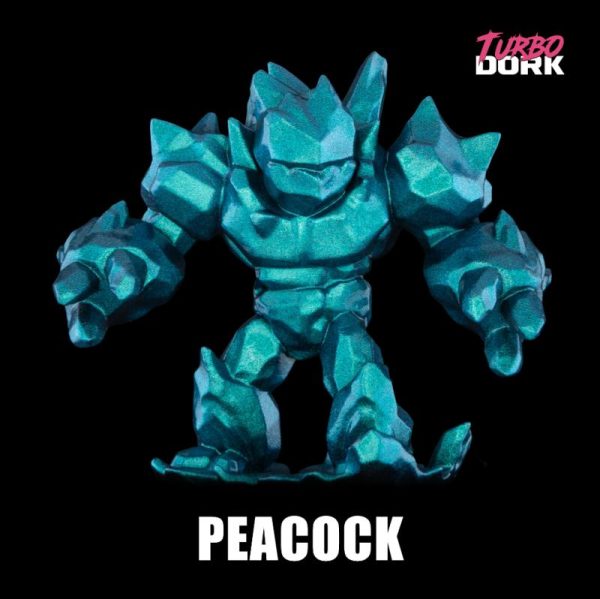 Turbo Dork Turbo Dork: Peacock TurboShift Acrylic Paint 22ml Bottle - TDK015564 - 850052885564