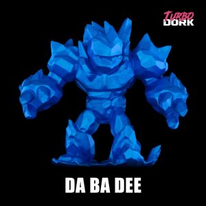 Turbo Dork    Turbo Dork: Da Ba Dee Metallic Acrylic Paint 22ml Bottle - TDK025250 - 850052885250