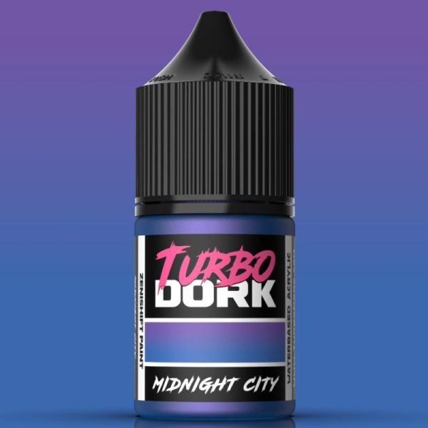 Turbo Dork    Turbo Dork: Midnight City ZeniShift Acrylic Paint 22ml Bottle - TDK015519 - 850052885519