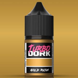 Turbo Dork    Turbo Dork: Gold Rush Metallic Acrylic Paint 22ml Bottle - TDK025366 - 850052885366
