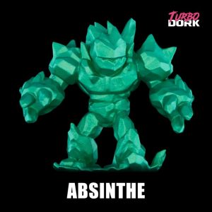 Turbo Dork    Turbo Dork: Absinthe Metallic Acrylic Paint 22ml Bottle - TDK025076 - 850052885076