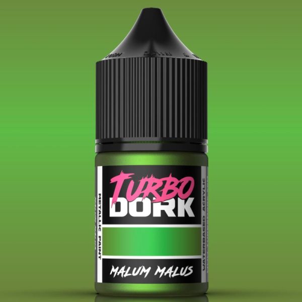 Turbo Dork Turbo Dork: Malum Malus Metallic Acrylic Paint 22ml Bottle - TDK025496 - 850052885496