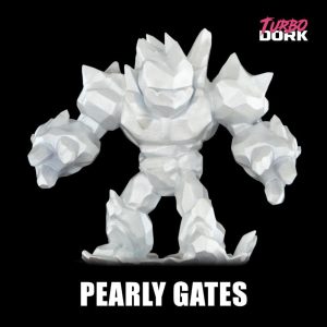 Turbo Dork    Turbo Dork: Pearly Gates Metallic Acrylic Paint 22ml Bottle - TDK025571 - 850052885571