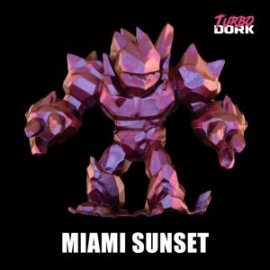 Turbo Dork    Turbo Dork: Miami Sunset TurboShift Acrylic Paint 22ml Bottle - TDK015502 - 850052885502