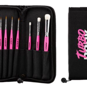 Turbo Dork    Fauxlinsky Brush Set with Stand Case (8 Brushes) - TDK055991 - 850052885991