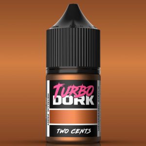 Turbo Dork    Turbo Dork: Two Cents Metallic Acrylic Paint 22ml Bottle - TDK025830 - 850052885830