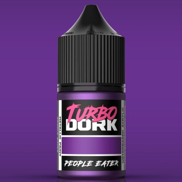 Turbo Dork    Turbo Dork: People Eater Metallic Acrylic Paint 22ml Bottle - TDK025588 - 850052885588