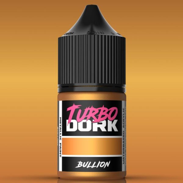 Turbo Dork    Turbo Dork: Bullion Metallic Acrylic Paint 22ml Bottle - TDK025182 - 850052885182