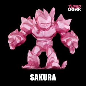 Turbo Dork    Turbo Dork: Sakura Metallic Acrylic Paint 22ml Bottle - TDK025670 - 850052885670