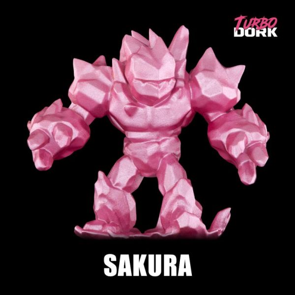 Turbo Dork    Turbo Dork: Sakura Metallic Acrylic Paint 22ml Bottle - TDK025670 - 850052885670