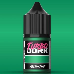 Turbo Dork    Turbo Dork: Absinthe Metallic Acrylic Paint 22ml Bottle - TDK025076 - 850052885076