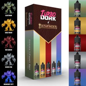 Turbo Dork    Pathfinder X Turbo Dork Series 1 Paint Set  (5 Bottles of Paint) - TDK051239 - 850085781239