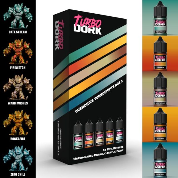 Turbo Dork    Overdrive TurboShifts Box 2  (5 Bottles of Paint) - TDK011475 - 850085781475
