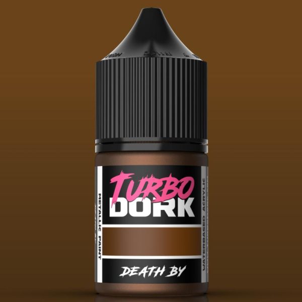 Turbo Dork    Turbo Dork: Death By Metallic Acrylic Paint 22ml Bottle - TDK025281 - 850052885281