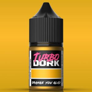 Turbo Dork    Turbo Dork: Orange You Glad Metallic Acrylic Paint 22ml Bottle - TDK025557 - 850052885557
