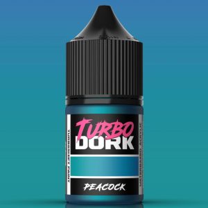 Turbo Dork    Turbo Dork: Peacock TurboShift Acrylic Paint 22ml Bottle - TDK015564 - 850052885564