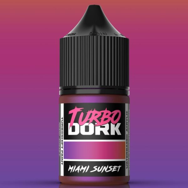 Turbo Dork    Turbo Dork: Miami Sunset TurboShift Acrylic Paint 22ml Bottle - TDK015502 - 850052885502