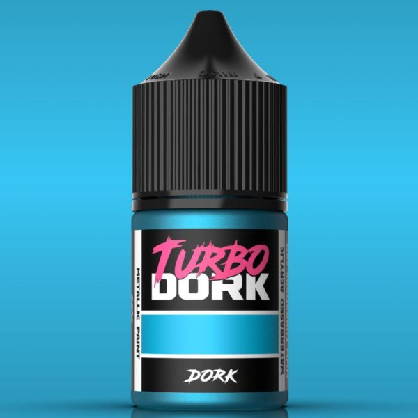 Turbo Dork Turbo Dork: Dork Metallic Acrylic Paint 22ml Bottle - TDK025298 - 850052885298