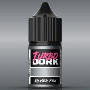Turbo Dork    Turbo Dork: Silver Fox Metallic Acrylic Paint 22ml Bottle - TDK025717 - 850052885717