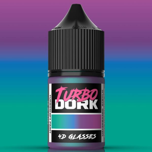 Turbo Dork    Turbo Dork: 4D Glasses TurboShift Acrylic Paint 22ml Bottle - TDK015069 - 850052885069